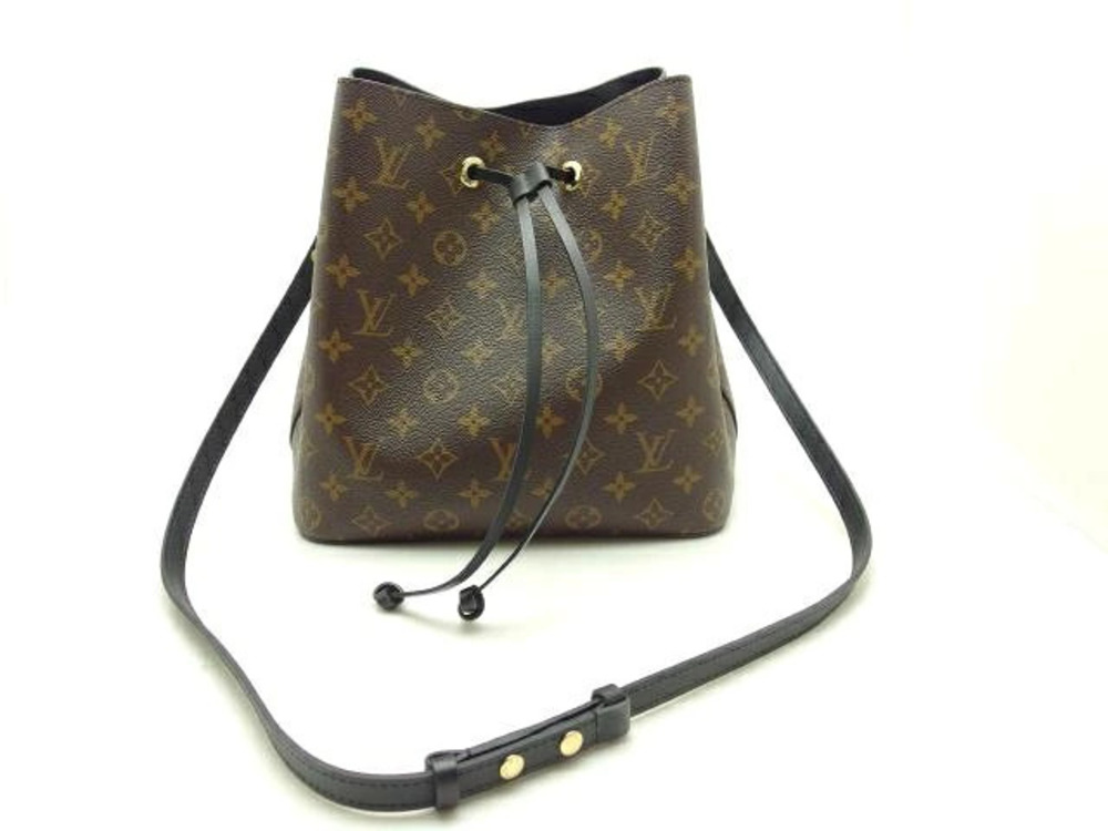 LOUIS VUITTON Neo Noe Noir Black Monogram Shoulder Bag